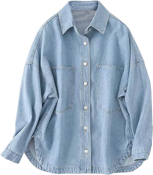 Denim Shirt Jacket product photo