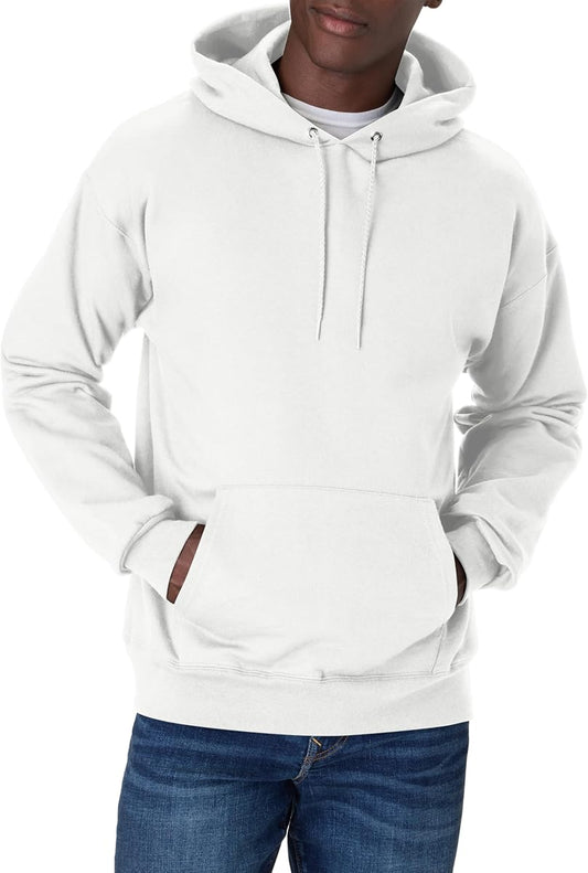Heavyweight Boxy Pullover Hoodie, Bone White product photo
