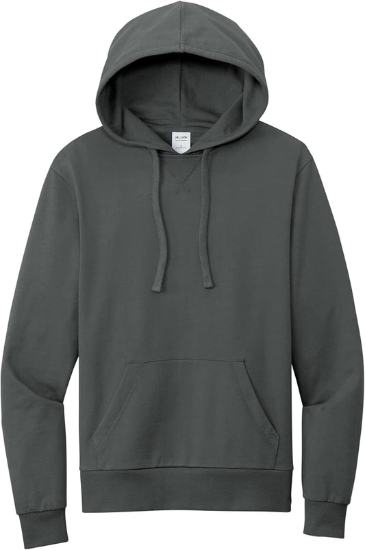 Midweight French Terry Pullover Hoodie, Slate product photo