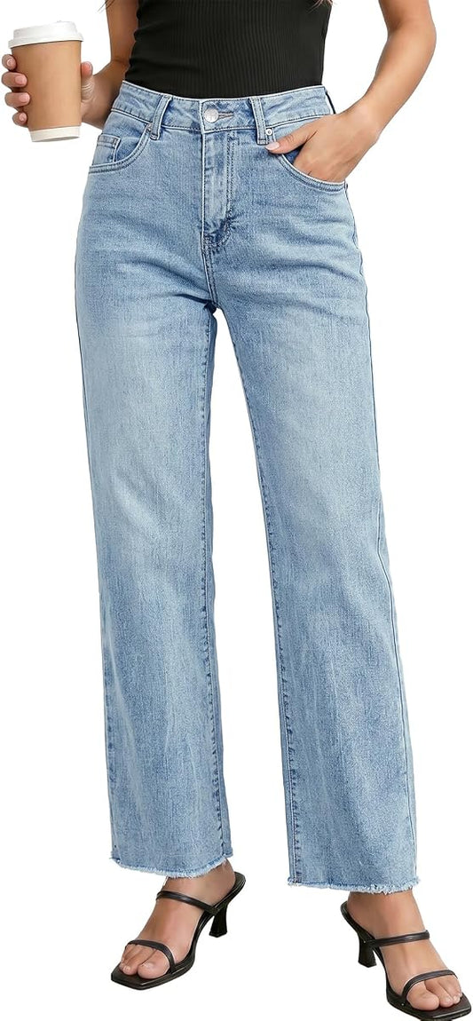 Straight Leg Denim Jean product photo
