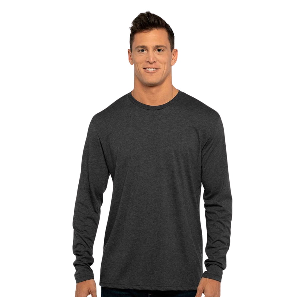 Tri-Blend Soft Crewneck Tee, Vintage Black product photo